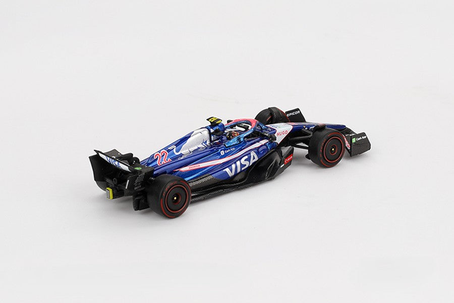 MiniGT 1/64 RB VCARB 01 #22 Yuki Tsunoda 2024 F1 Bahrain Grand Prix