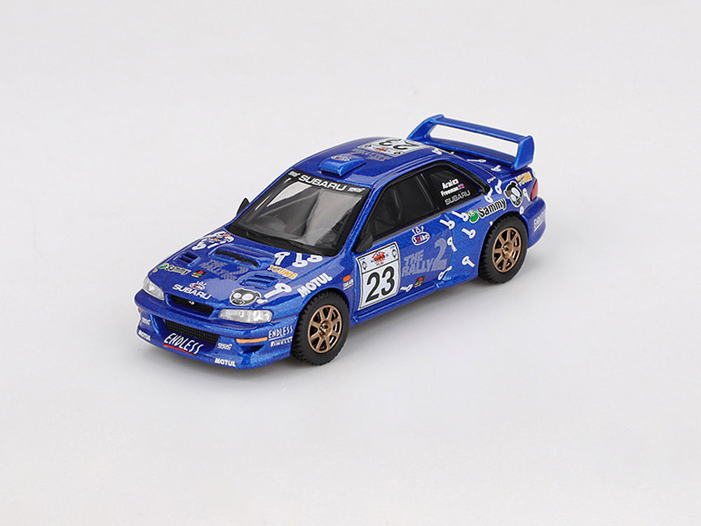 MiniGT 1/64 Subaru Impreza WRC99 #23 2000 Acropolis Rally