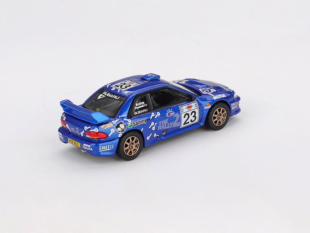 MiniGT 1/64 Subaru Impreza WRC99 #23 2000 Acropolis Rally
