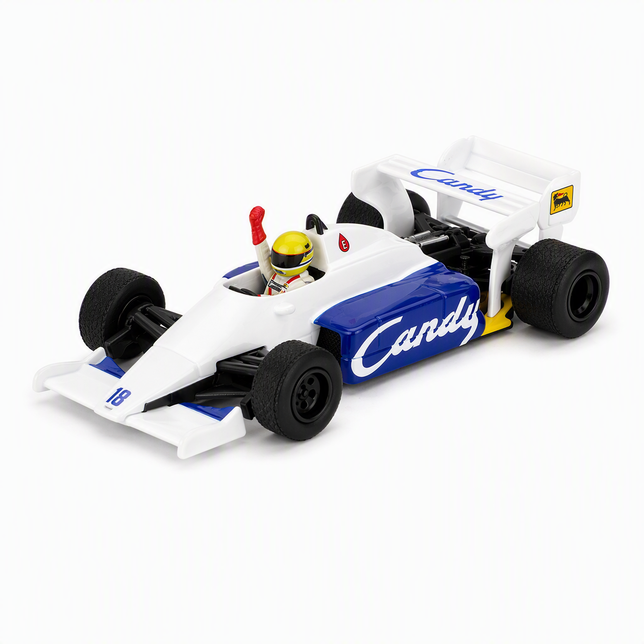 MiniGT 1/64 Toleman TG184 #19 Ayrton Senna 1984 Monaco Grand Prix 2nd Place Blister Packaging - Diecast Toyz Australia