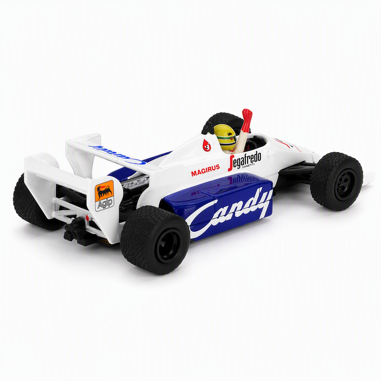 MiniGT 1/64 Toleman TG184 #19 Ayrton Senna 1984 Monaco Grand Prix 2nd Place Blister Packaging - Diecast Toyz Australia