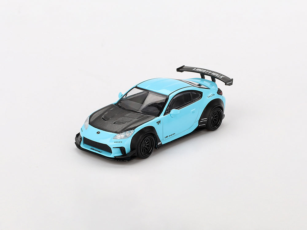 MiniGT 1/64 Toyota GR86 LB★NATION Baby Blue