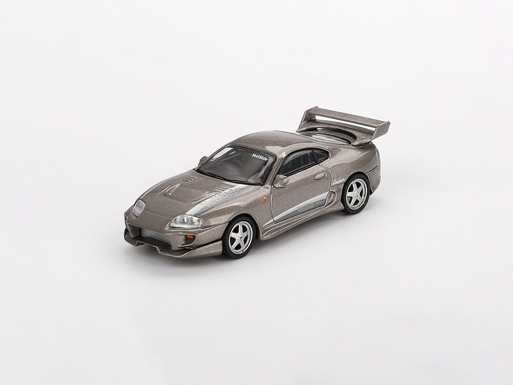 MiniGT 1/64 Toyota Supra JZA80 Veilside Combat V-II Combat Grey