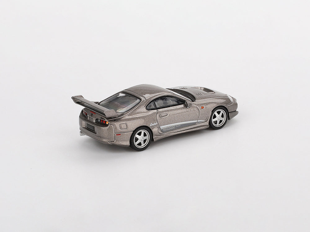 MiniGT 1/64 Toyota Supra JZA80 Veilside Combat V-II Combat Grey
