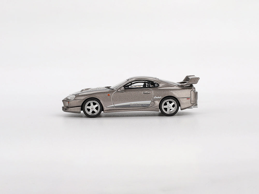 MiniGT 1/64 Toyota Supra JZA80 Veilside Combat V-II Combat Grey