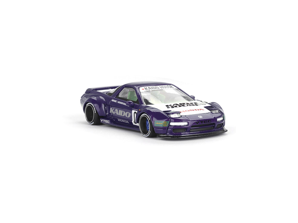 MiniGT x Kaido House 1/64 Honda NSX Kaido Racing V2 Purple - Diecast Toyz Australia