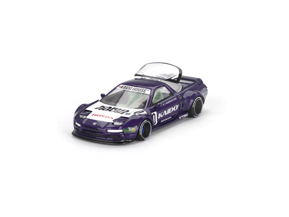 MiniGT x Kaido House 1/64 Honda NSX Kaido Racing V2 Purple - Diecast Toyz Australia