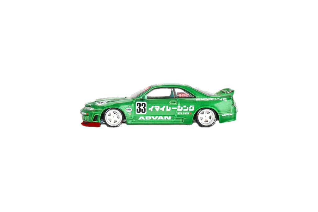 MiniGT x Kaido House 1/64 Nissan Skyline GTR R33 IMAI V1 Racing Green