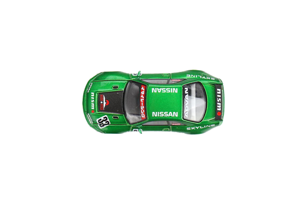 MiniGT x Kaido House 1/64 Nissan Skyline GTR R33 IMAI V1 Racing Green