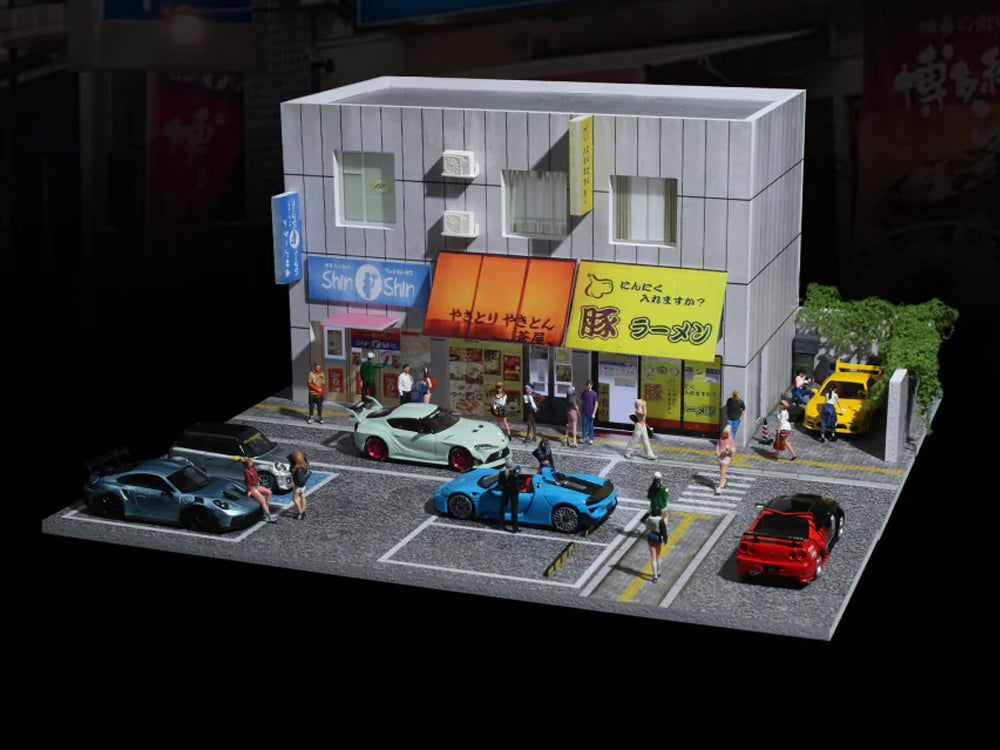 Moreart 1/64 JAPANESE STREET SIDE SHOPS Diorama