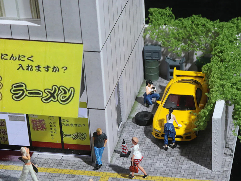 Moreart 1/64 JAPANESE STREET SIDE SHOPS Diorama
