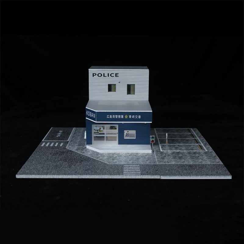 Moreart 1/64 Japanese Police Station Diorama