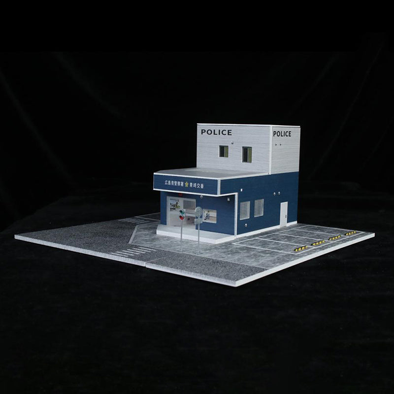 Moreart 1/64 Japanese Police Station Diorama
