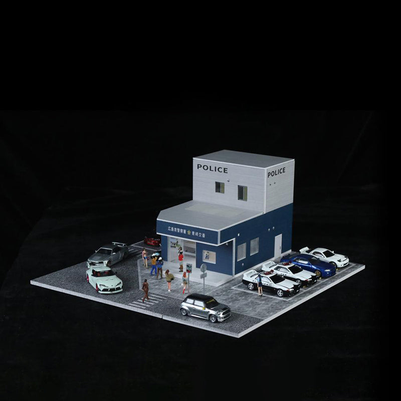 Moreart 1/64 Japanese Police Station Diorama