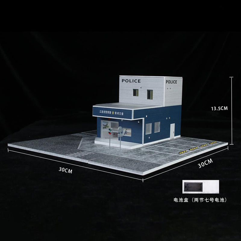 Moreart 1/64 Japanese Police Station Diorama