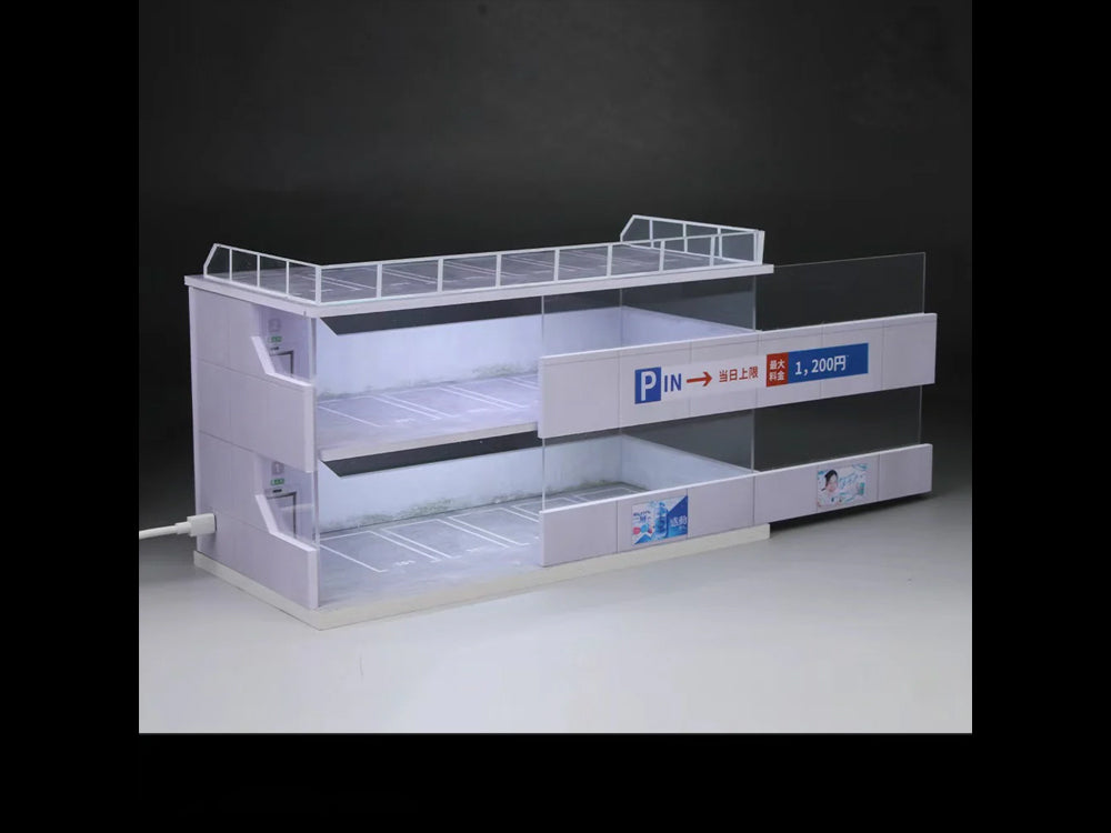Moreart 1/64 Scene D Japanese Parking Building Diorama