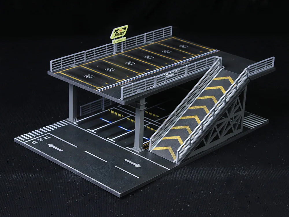 Moreart 1/64 Steel Structure Plarform Times Parking Lot
