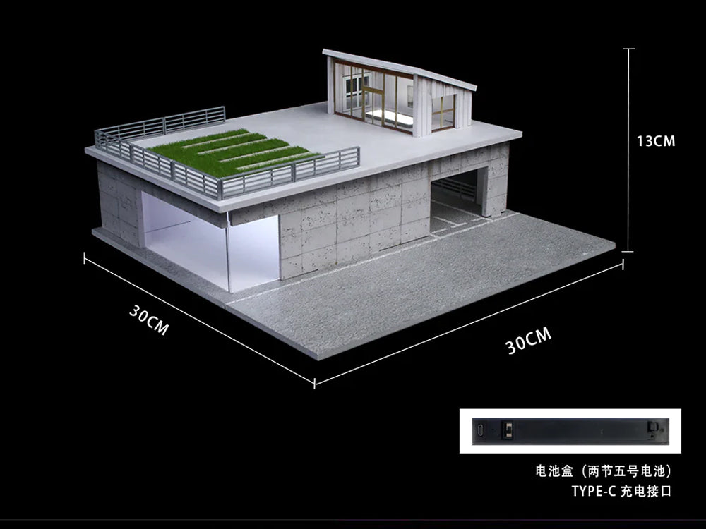 Moreart 1/64 Sunroom Scene Model Diorama
