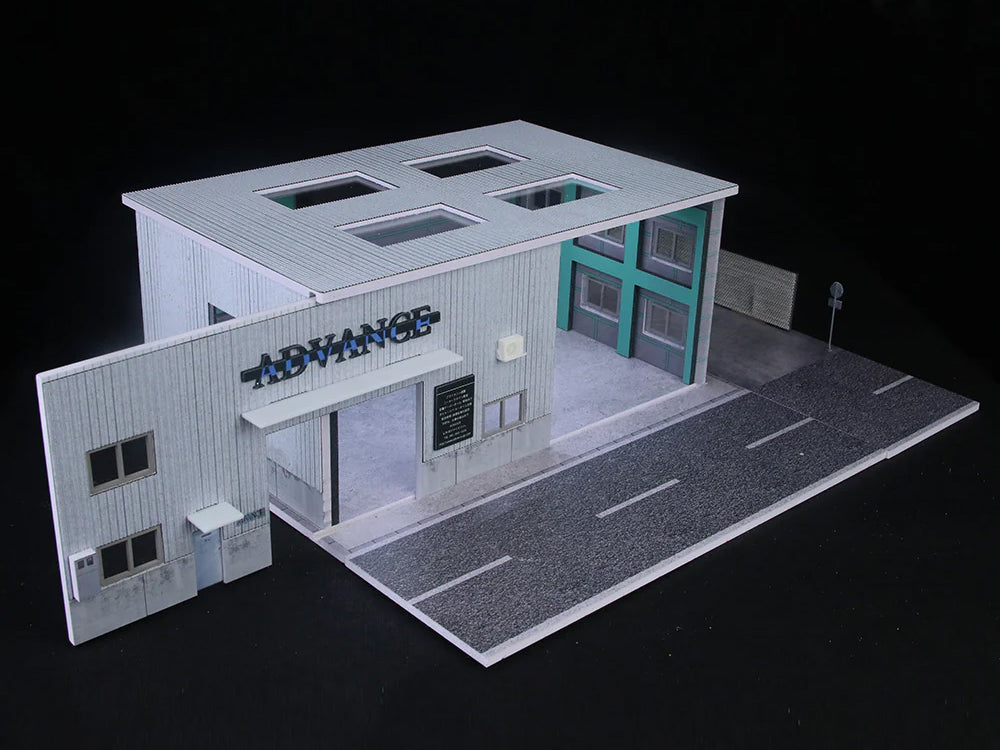 Moreart 1/64 Yokohama Repair Shop Diorama