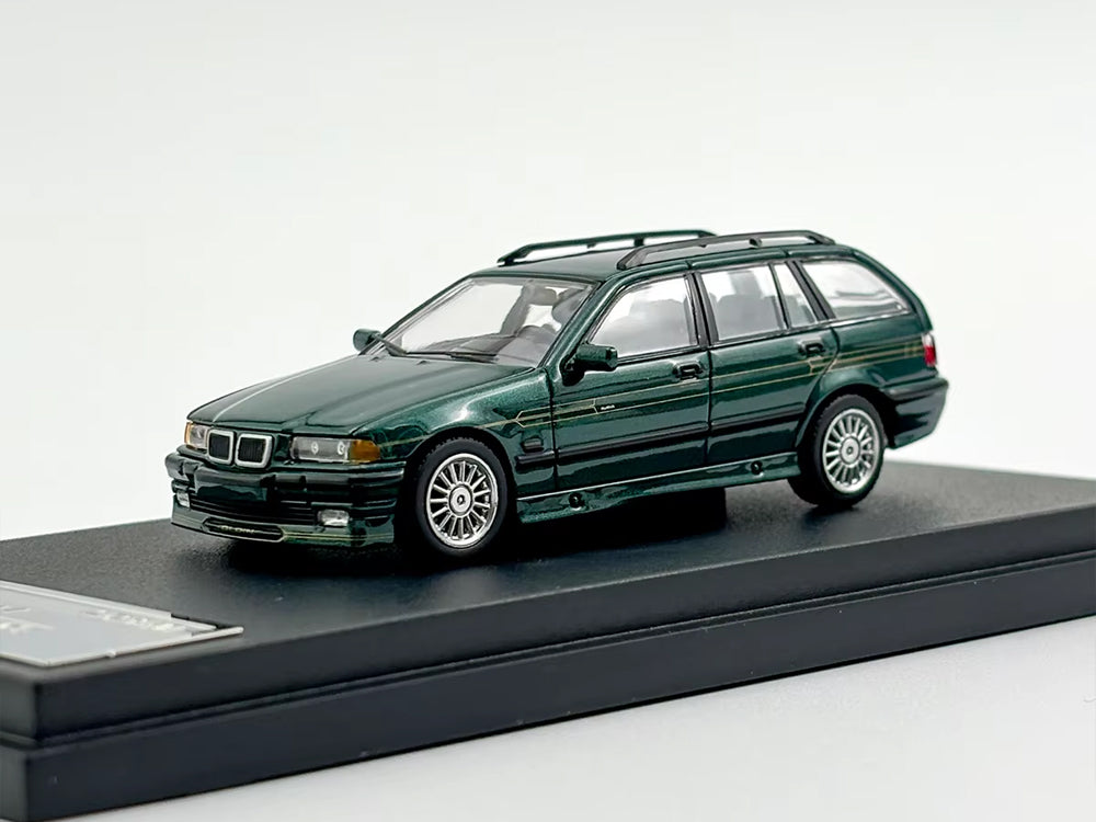 Mortal Model 1/64 BMW E36 Alpina B8 Green - Diecast Toyz Australia