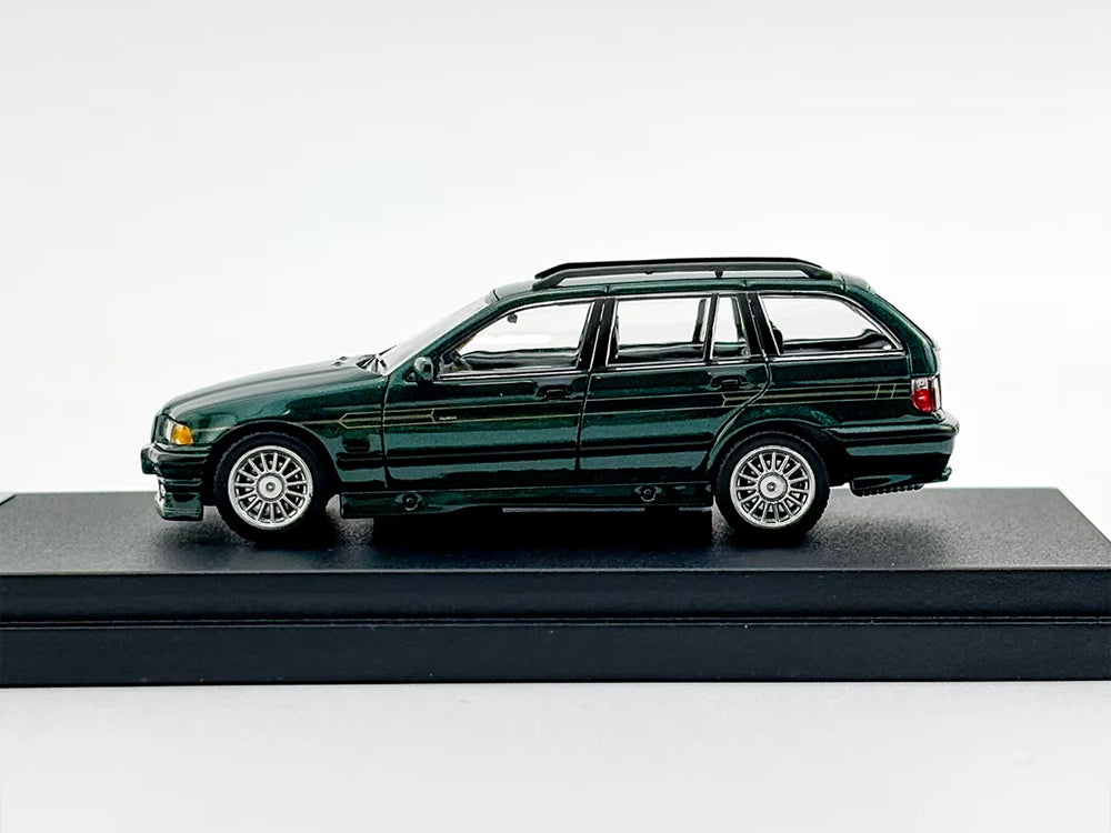Mortal Model 1/64 BMW E36 Alpina B8 Green - Diecast Toyz Australia