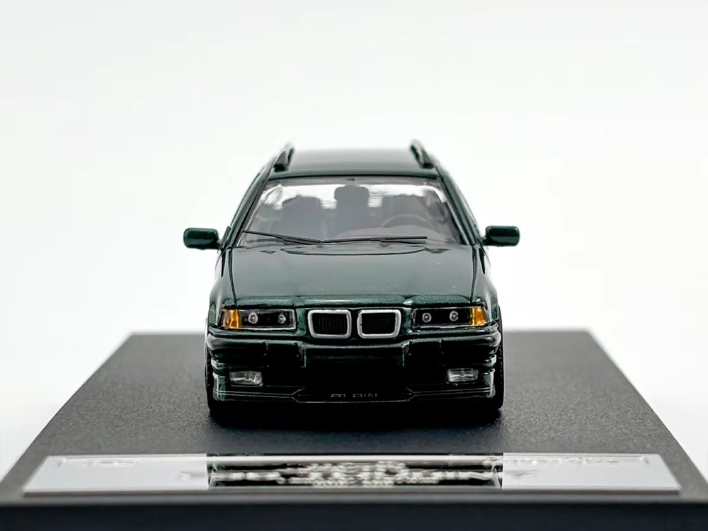 Mortal Model 1/64 BMW E36 Alpina B8 Green - Diecast Toyz Australia