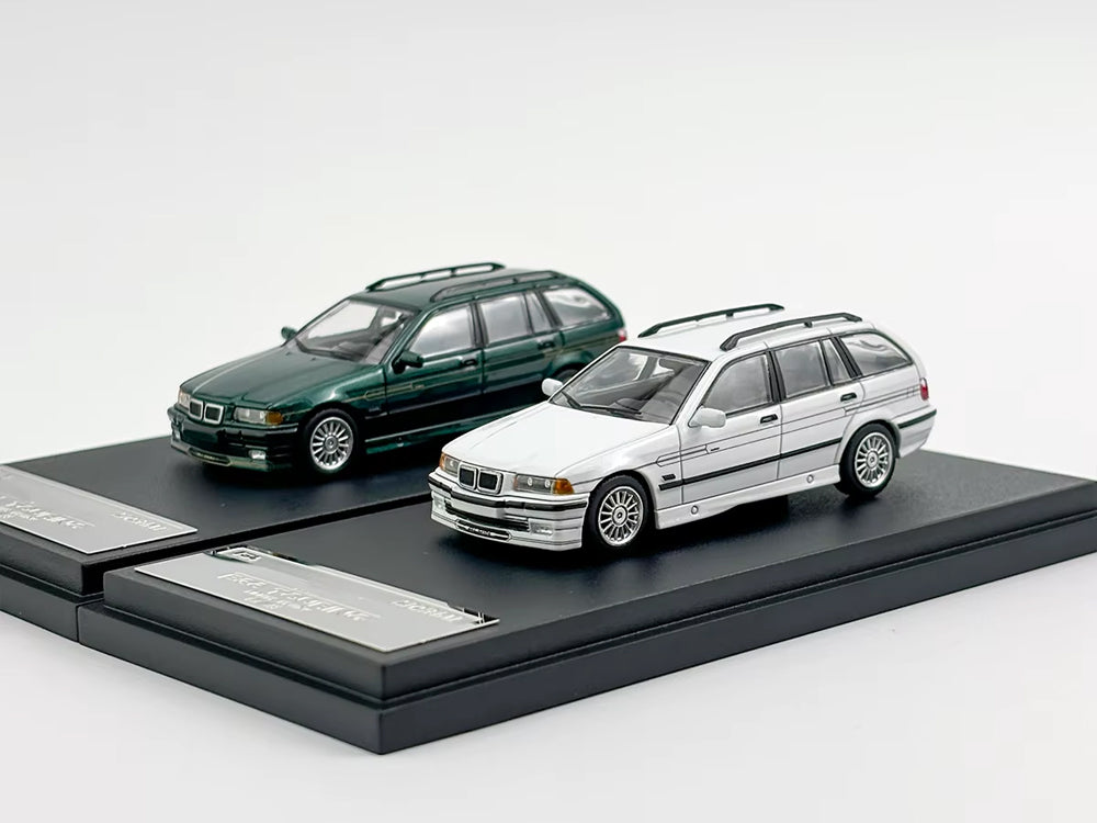 Mortal Model 1/64 BMW E36 Alpina B8 Green - Diecast Toyz Australia