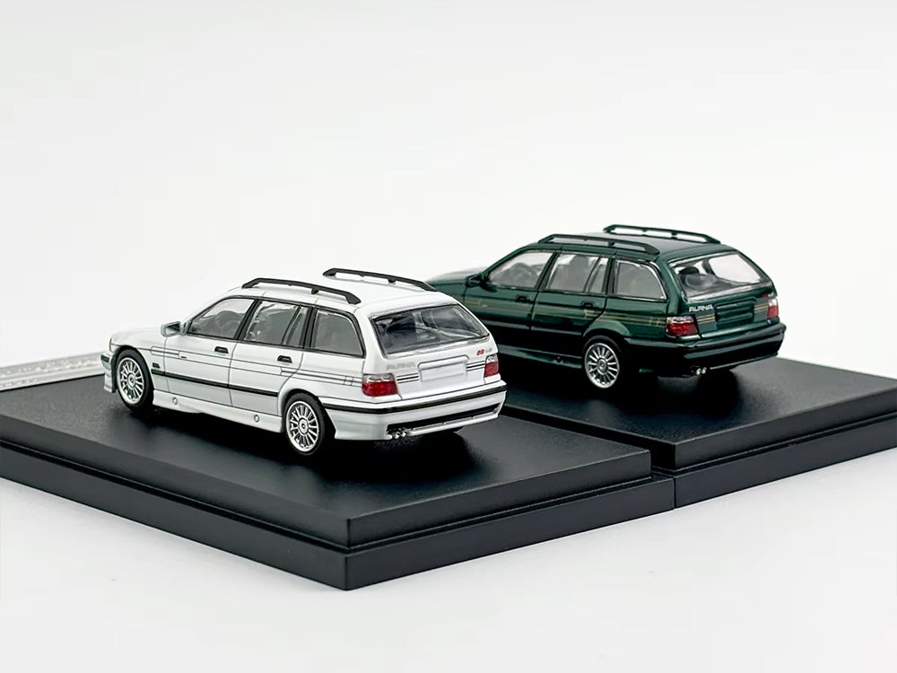 Mortal Model 1/64 BMW E36 Alpina B8 Green - Diecast Toyz Australia