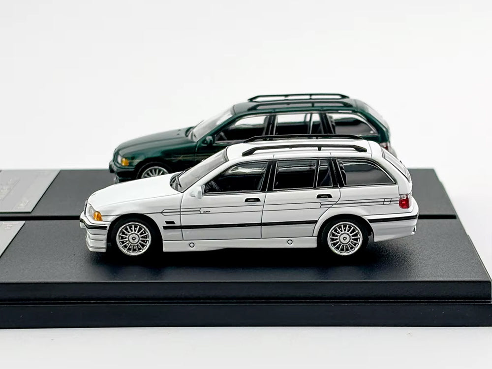 Mortal Model 1/64 BMW E36 Alpina B8 Green - Diecast Toyz Australia