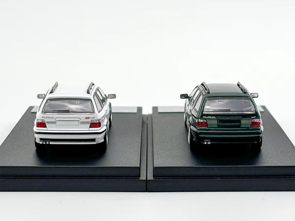 Mortal Model 1/64 BMW E36 Alpina B8 Green - Diecast Toyz Australia