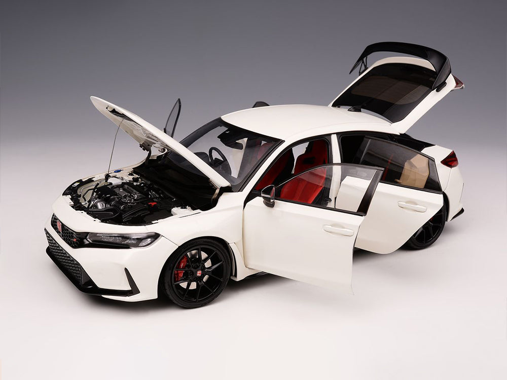 MotorHelix 1/18 Honda Civic Type R FL5 Championship White