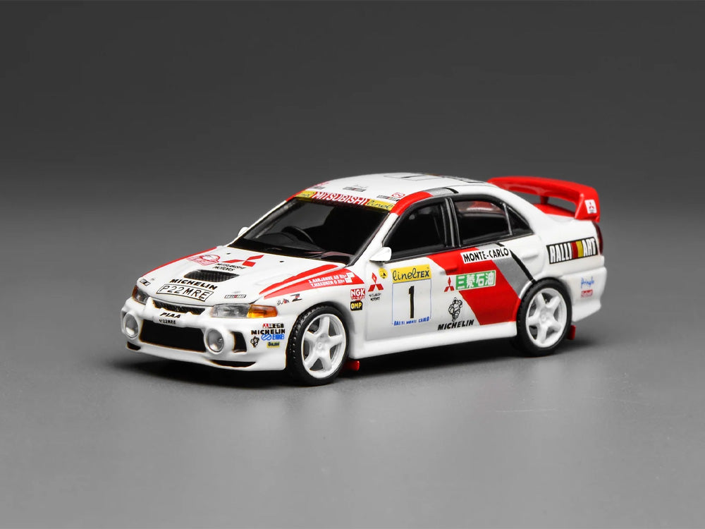 Motor Helix 1/64 Mitsubishi Lancer Evolution IV GSR Monte Carlo Livery
