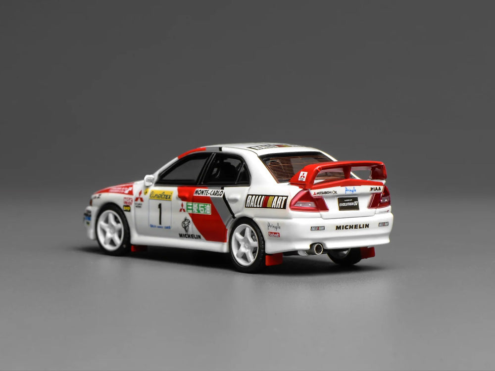 Motor Helix 1/64 Mitsubishi Lancer Evolution IV GSR Monte Carlo Livery