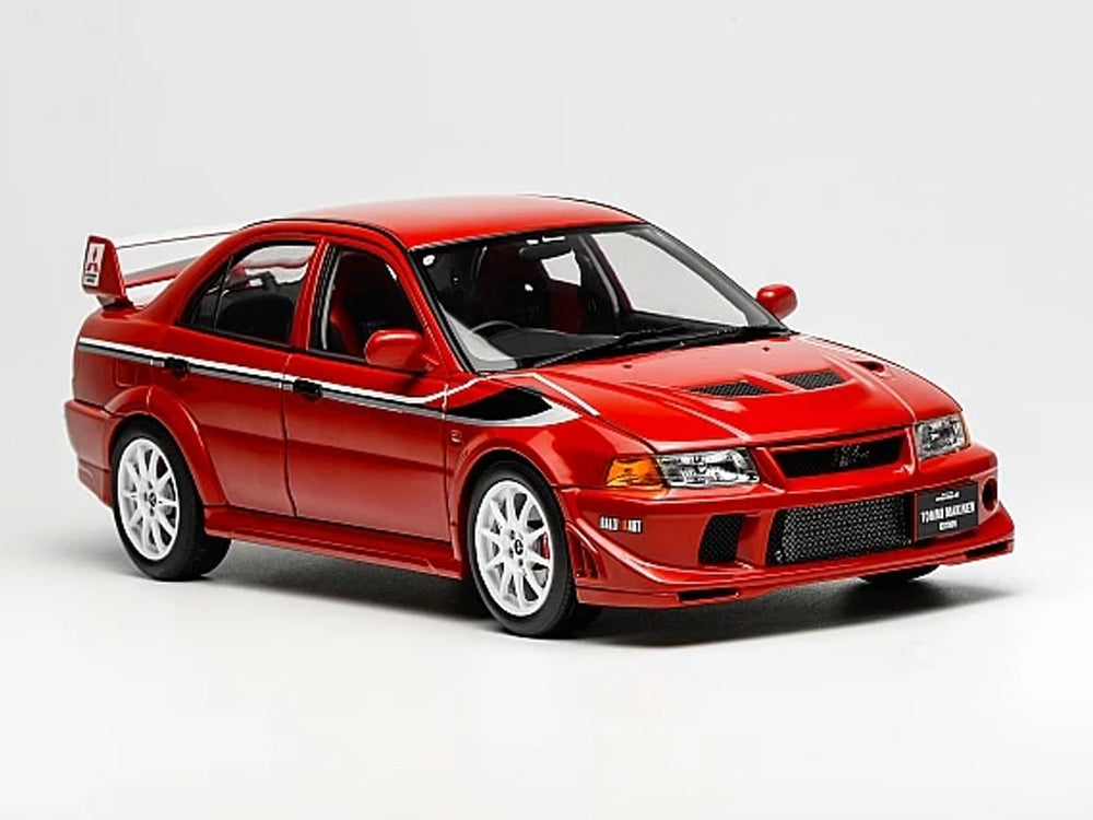 MotorHelix 1/18 Mitsubishi Lancer Evolution VI TME Passion Red