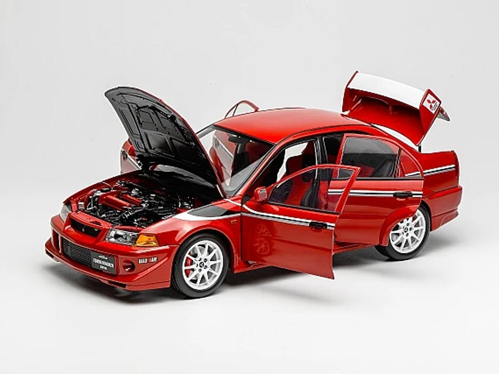 MotorHelix 1/18 Mitsubishi Lancer Evolution VI TME Passion Red