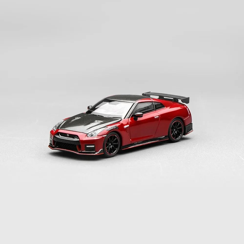 MotorHelix 1/64 Nissan Skyline GTR R35 NISMO Vibrant Red