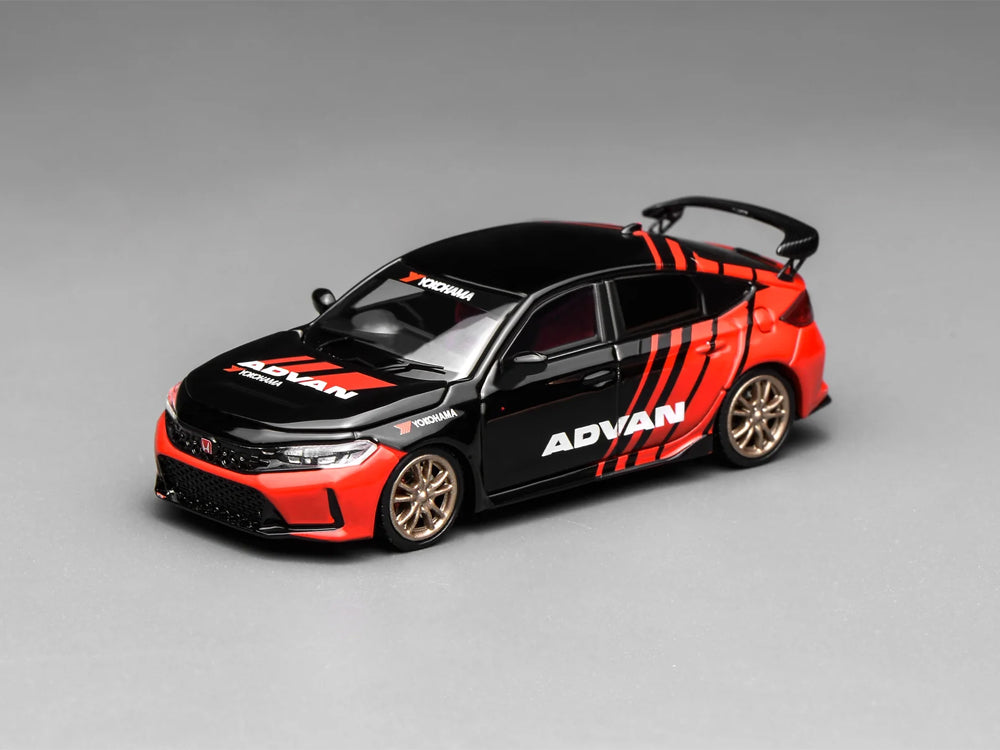 Motor Helix 1/64 Honda Civic FL5 Type R Advan Livery with MF10 Wheels