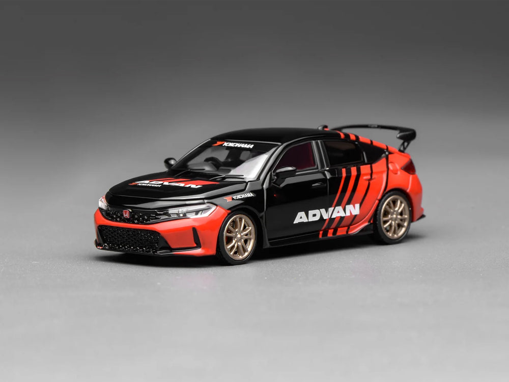 Motor Helix 1/64 Honda Civic FL5 Type R Advan Livery with MF10 Wheels