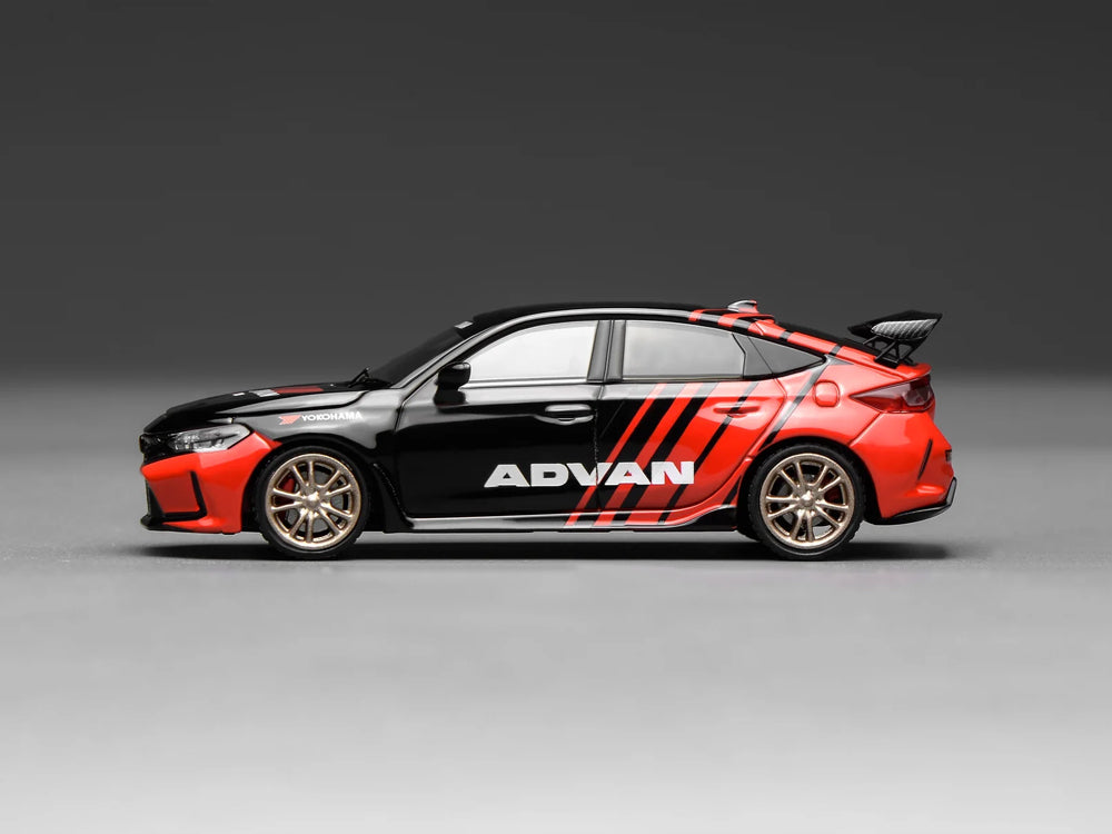 Motor Helix 1/64 Honda Civic FL5 Type R Advan Livery with MF10 Wheels
