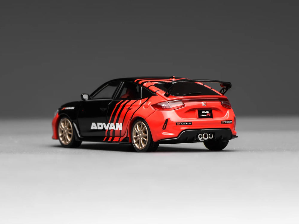 Motor Helix 1/64 Honda Civic FL5 Type R Advan Livery with MF10 Wheels
