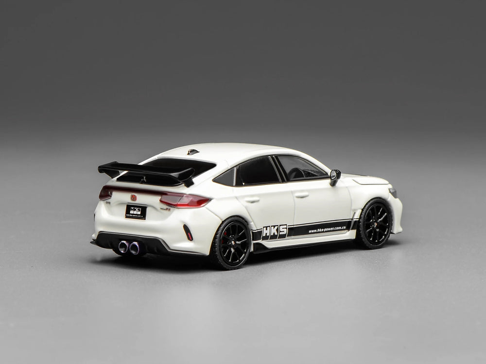 Motor Helix 1/64 Honda Civic FL5 Type R HKS Livery Championship White