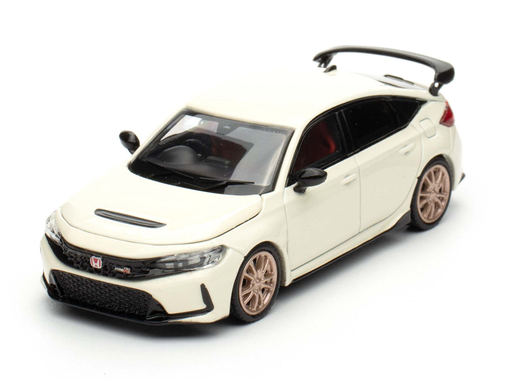 Motor Helix 1/64 Honda Civic Type R FL5 Championship White with MF10 Wheels - Diecast Toyz Australia
