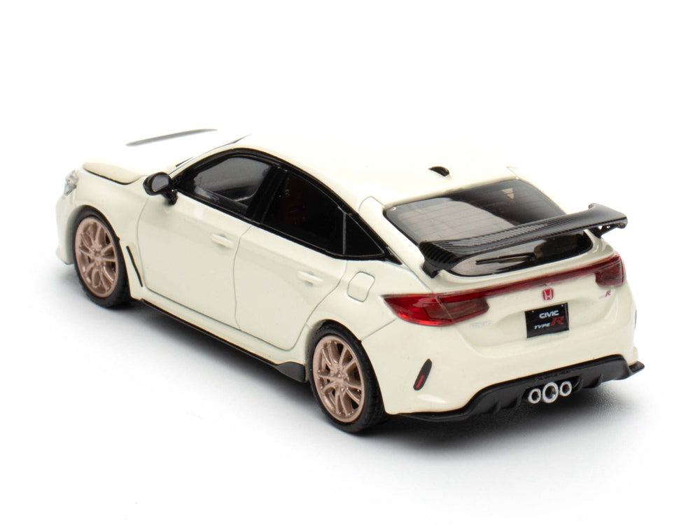 Motor Helix 1/64 Honda Civic Type R FL5 Championship White with MF10 Wheels - Diecast Toyz Australia
