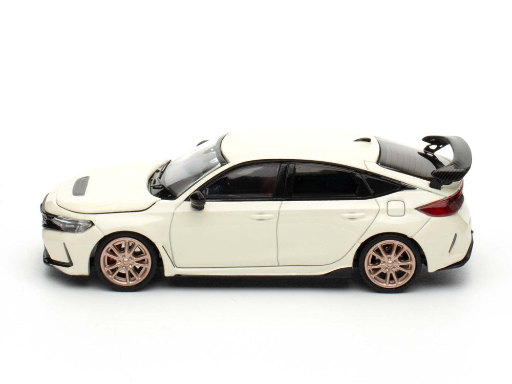 Motor Helix 1/64 Honda Civic Type R FL5 Championship White with MF10 Wheels - Diecast Toyz Australia