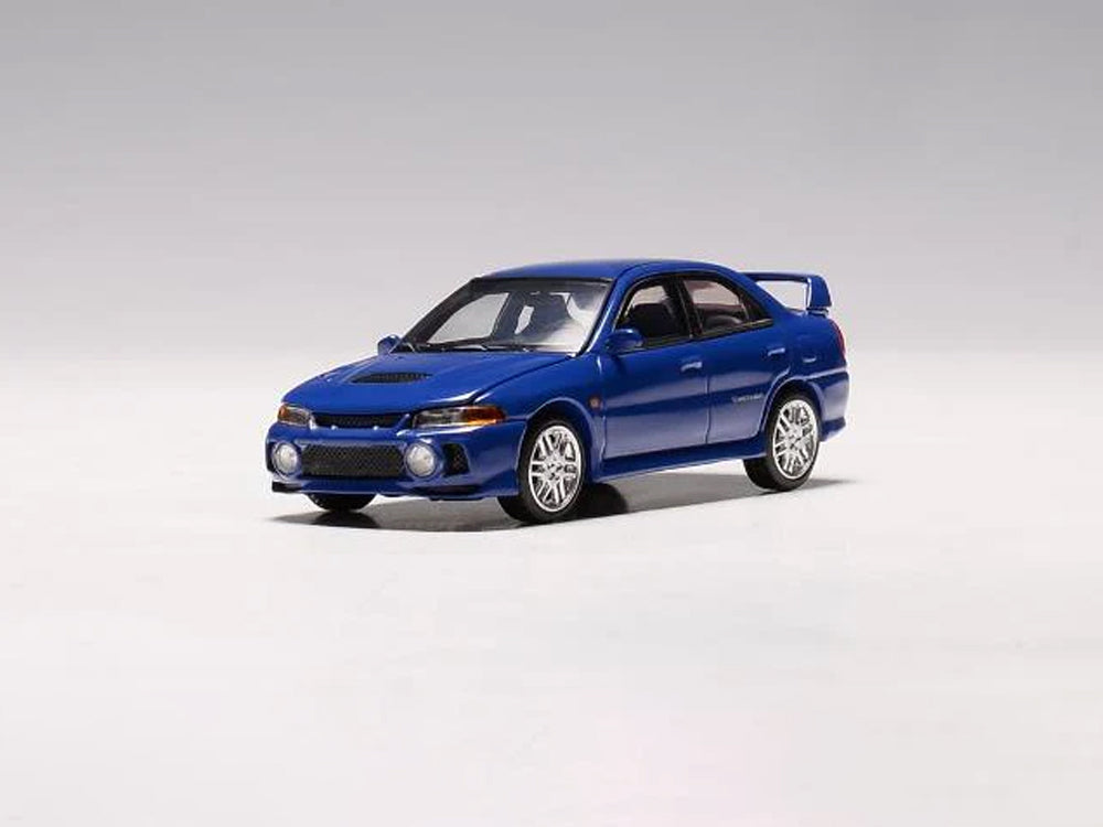 Motor Helix 1/64 Mitsubishi Lancer Evolution IV Icelle Blue