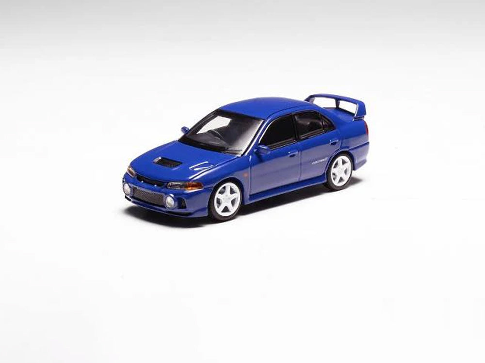 Motor Helix 1/64 Mitsubishi Lancer Evolution IV Icelle Blue