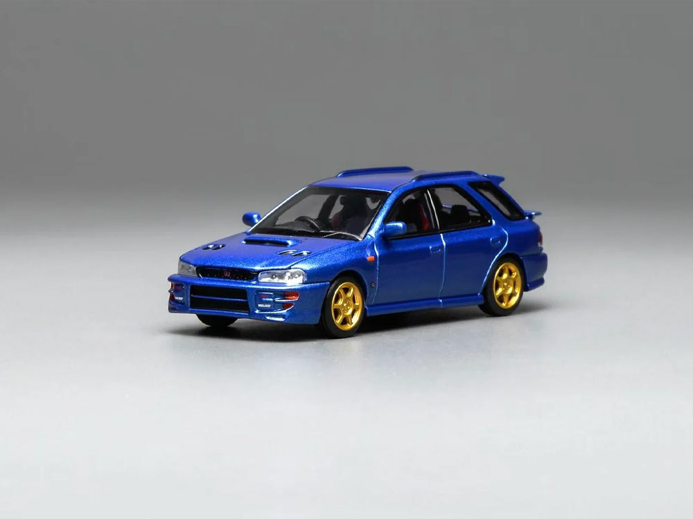 Motor Helix 1/64 Subaru Impreza WRX STI Ver VI Rally Blue