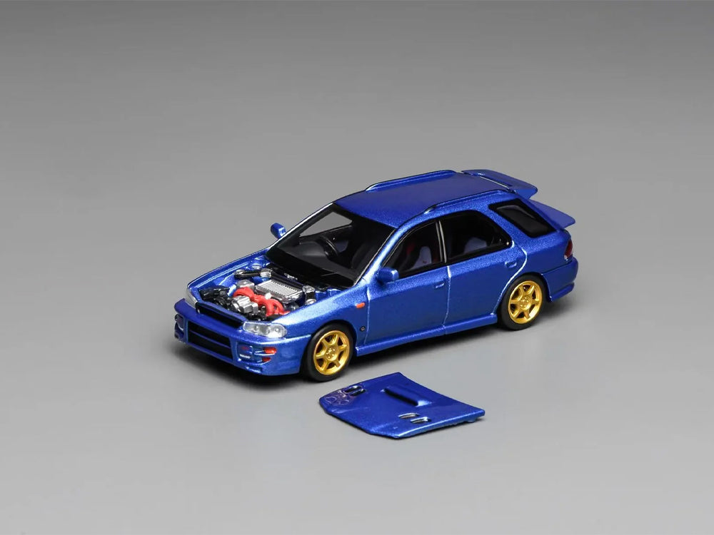 Motor Helix 1/64 Subaru Impreza WRX STI Ver VI Rally Blue