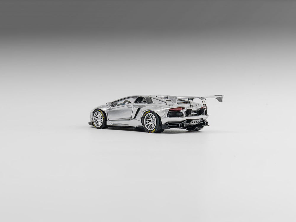 PGM 1/64 LBWK Lamborghini LP700 GT Silver Bull GT Show Special Edition LUX