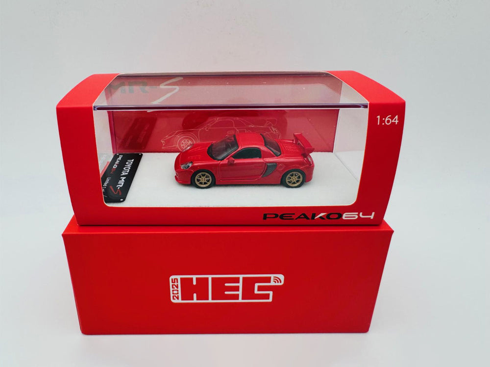 Peako 1/64 Toyota MR-S Red HEC2025 Edition